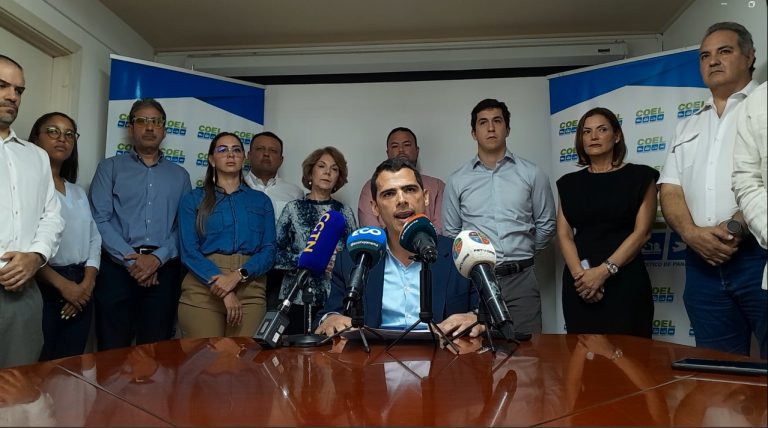 Conferencia de prensa del Consejo Empresarial Logístico (COEL)